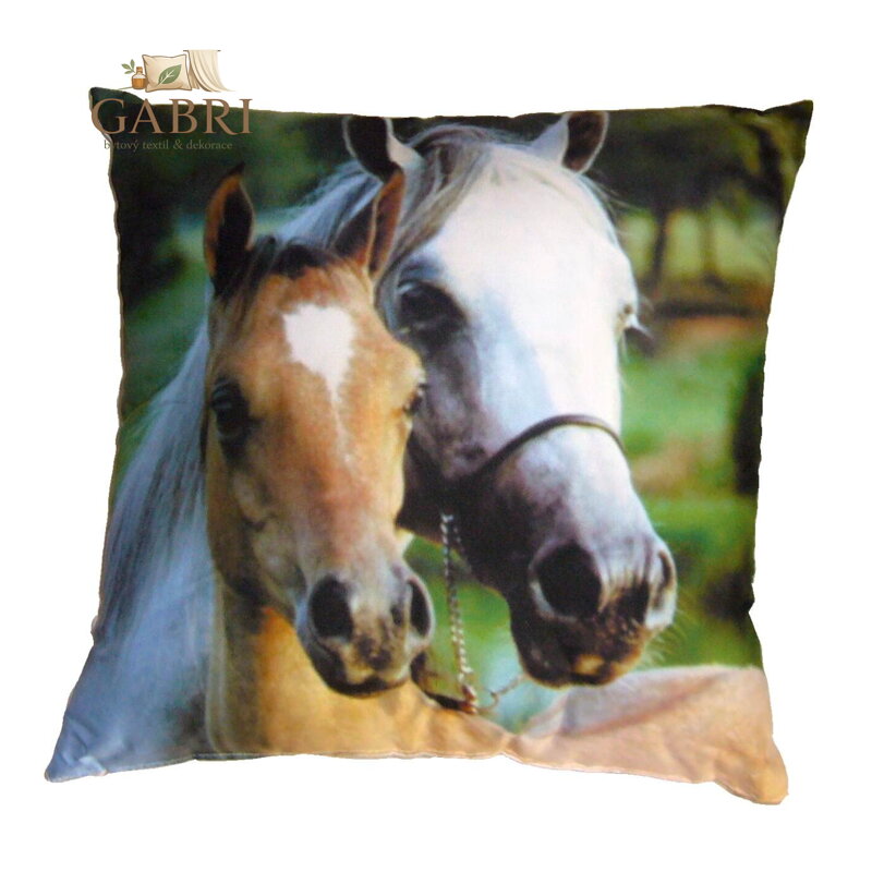 Dadka Fotopolštářek Koně 40x40 cm