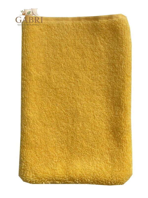 Svitap Froté žínka Star II 15x21 cm žlutá