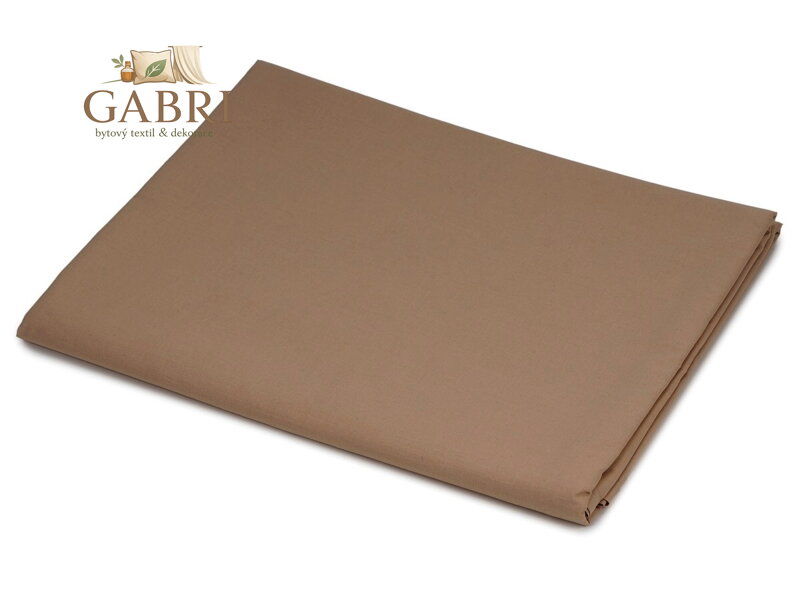 Dadka Bavlněná plachta světle hnědá 220x240 cm