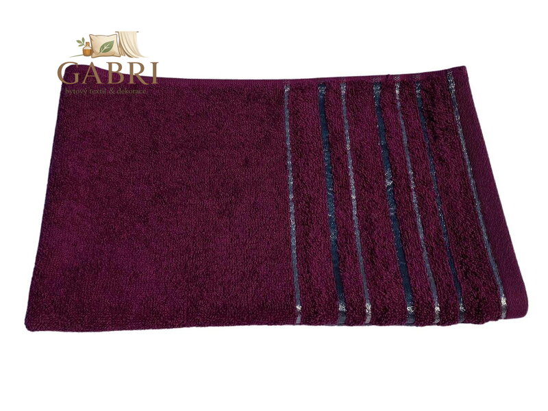 Praktik Ručník ZARA 40x60 cm bordó