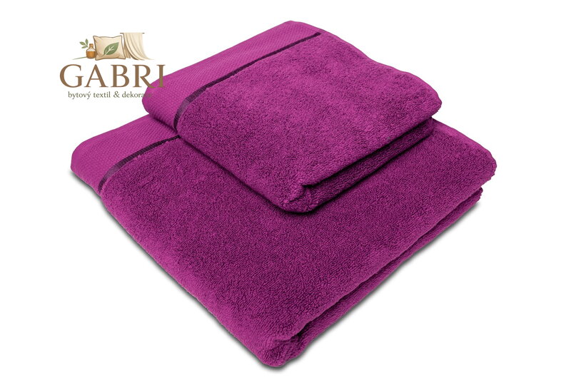 Svitap Osuška Star 70x140 cm borůvková