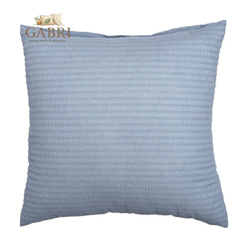 Povlak na polštář krep Šedý UNI