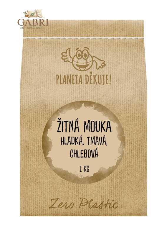 iPlody Žitná mouka hladká chlebová 1kg