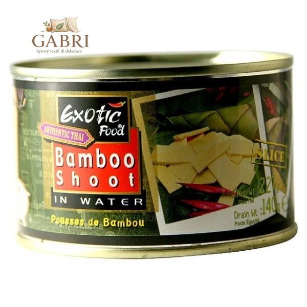 Bambusové výhonky - plátky 227g