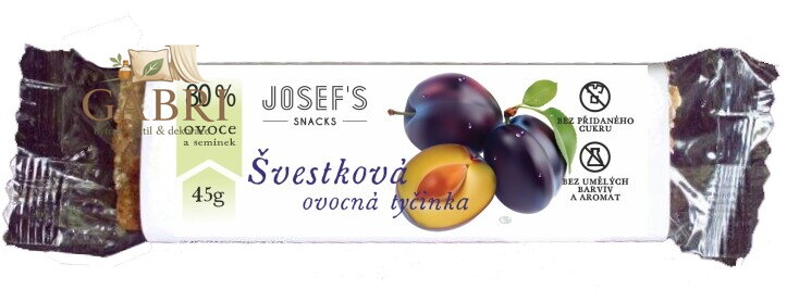 Ovocná tyčinka švestková 45 g
