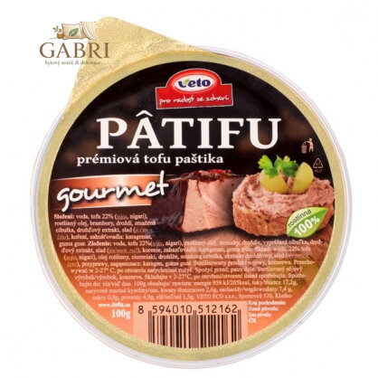 Paštika PATIFU gourmet 100g VETO ECO