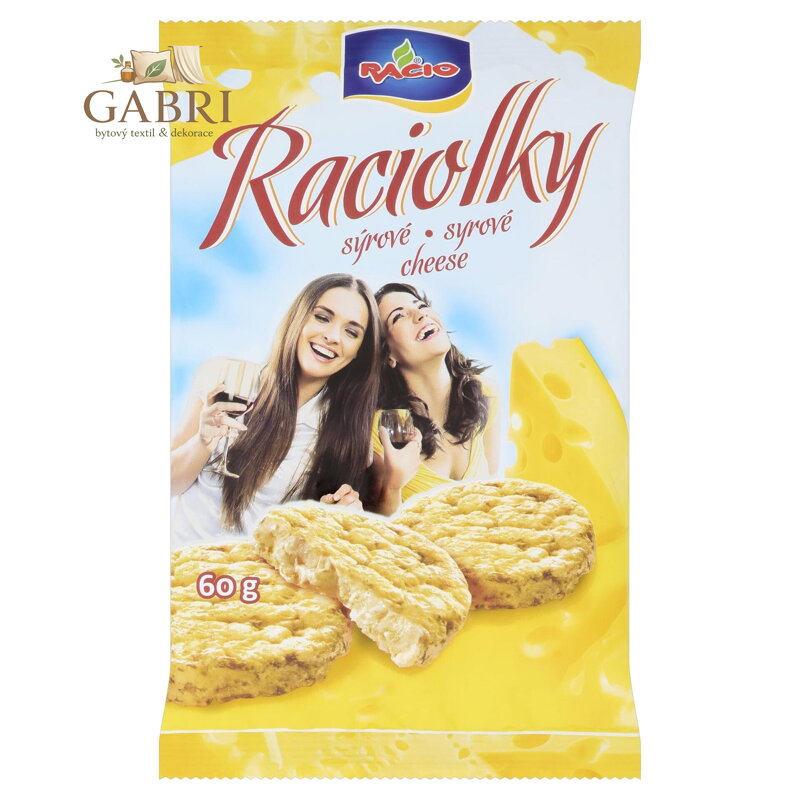 Racio - Raciolky - sýrové 60g