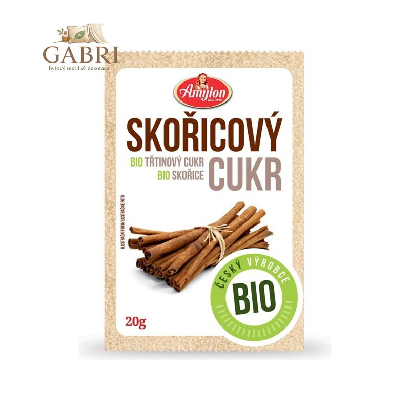 Cukr skořicový BIO Amylon 20g