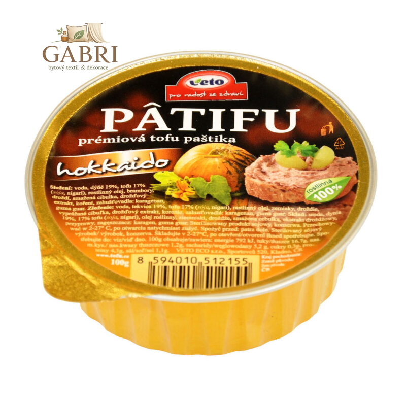 Paštika PATIFU hokaido 100g VETO ECO