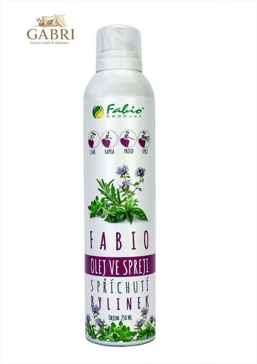 FABIO SPREJ BOV ochucený - Bylinky 250ml