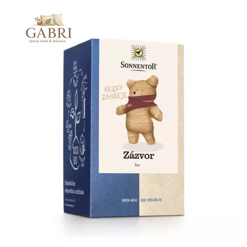 Zázvor čaj BIO 23,4g porcovaný