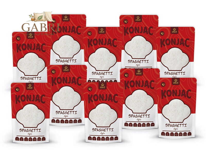 Usui konjakové špagety v nálevu 8+2 zdarma