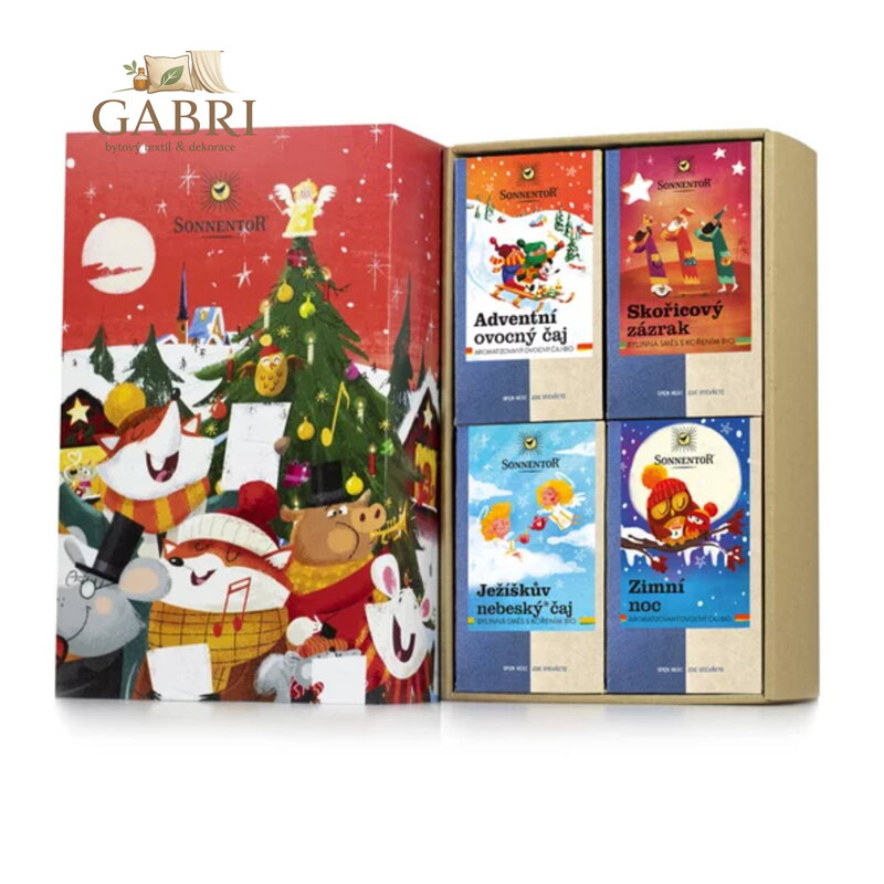 Dárková kazeta čajová - Kouzelné vánoce