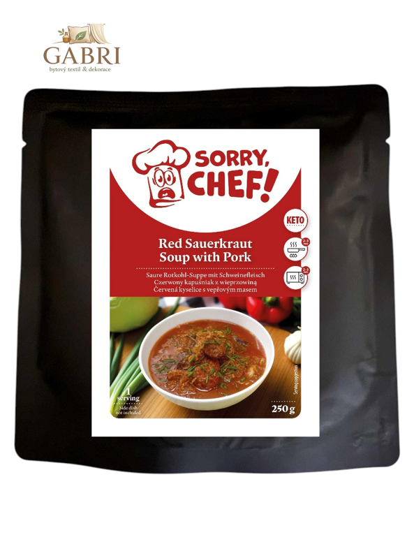 Sorry Chef Červená kyselice KETO 250 g