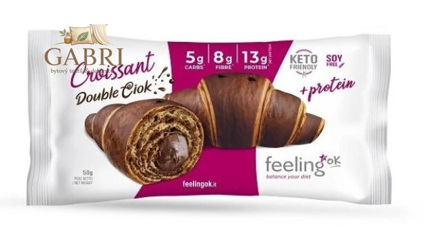 Feeling OK Proteinový croissant s dvojitou náplní 50 g
