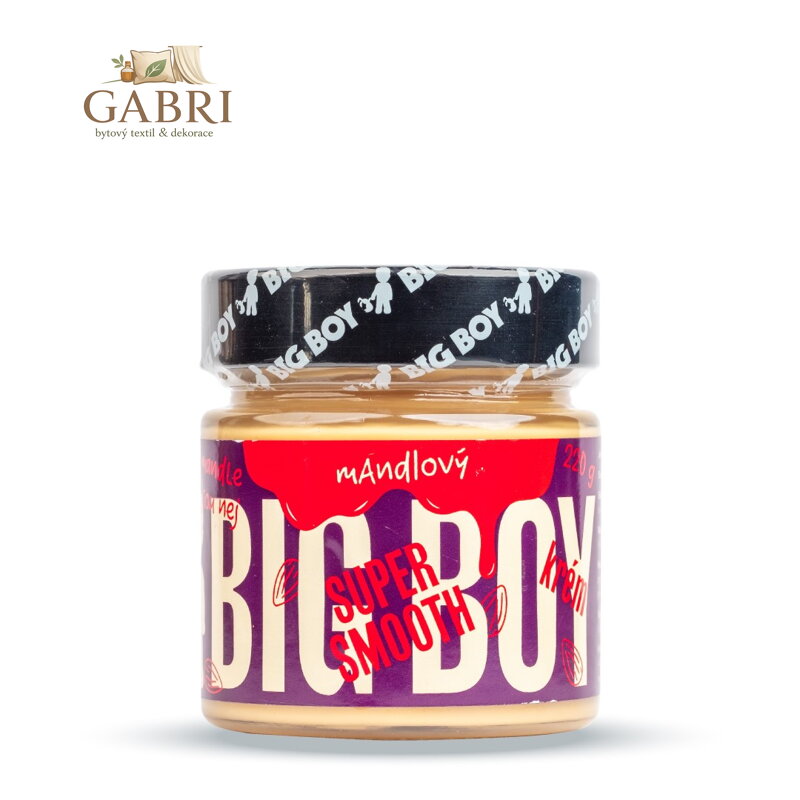 BIG BOY Mandlový krém super smooth 220 g