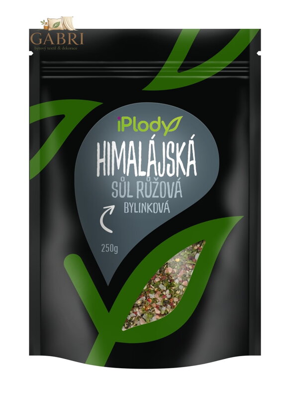 iPlody Himalájská bylinková sůl - růžová 250g