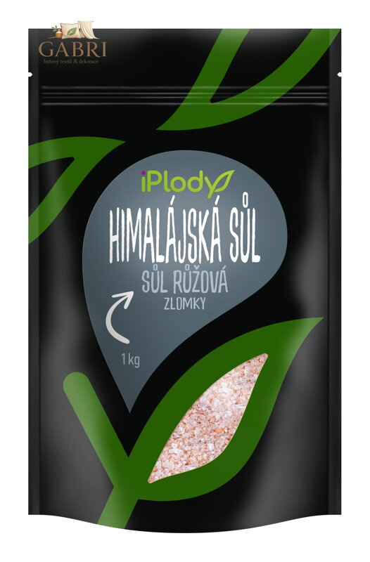 iPlody Himalájská sůl růžová zlomky 1kg
