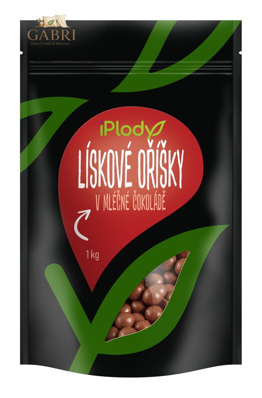 iPlody Lískové ořechy v mléčné čokoládě 1kg