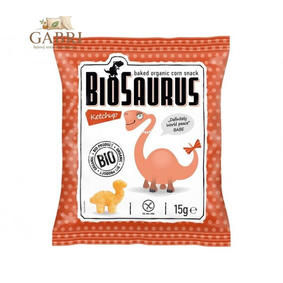 BIO snack BIOSAURUS ketchup BABE 15g