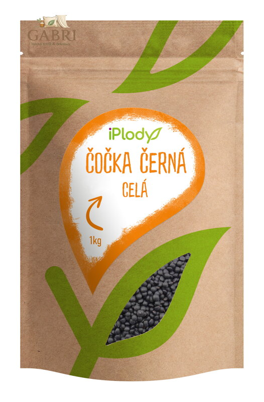 iPlody Čočka černá celá Beluga 1 kg