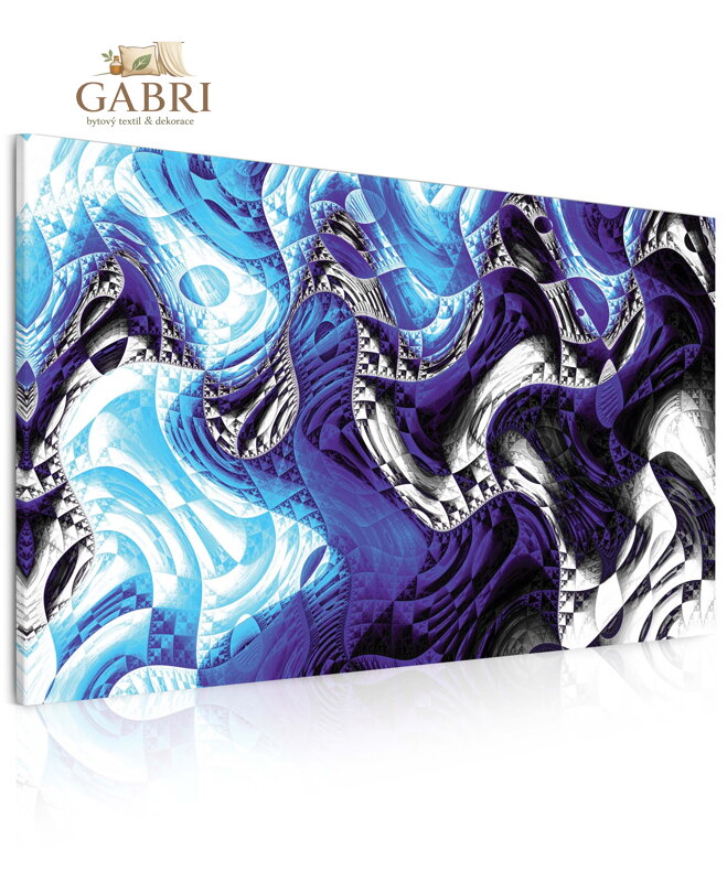 Obraz Mlha v Alpách v černobílé