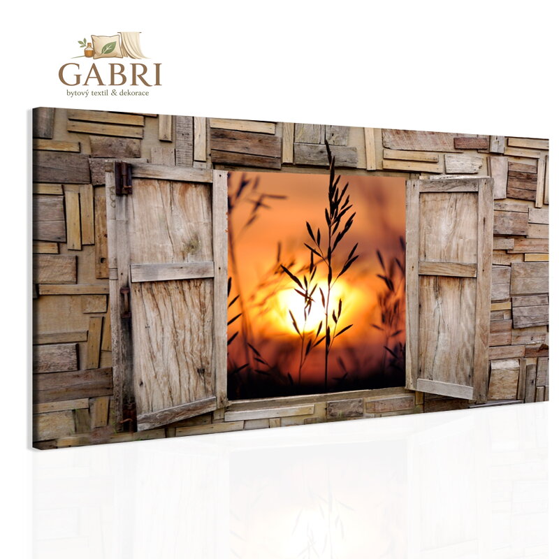 Obraz - Okno do lesa