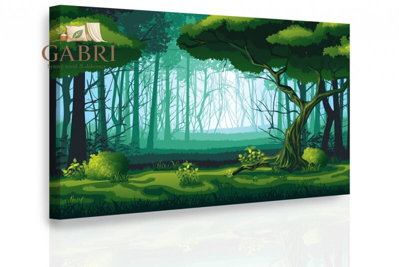 Obraz na plátně Podzimní listí