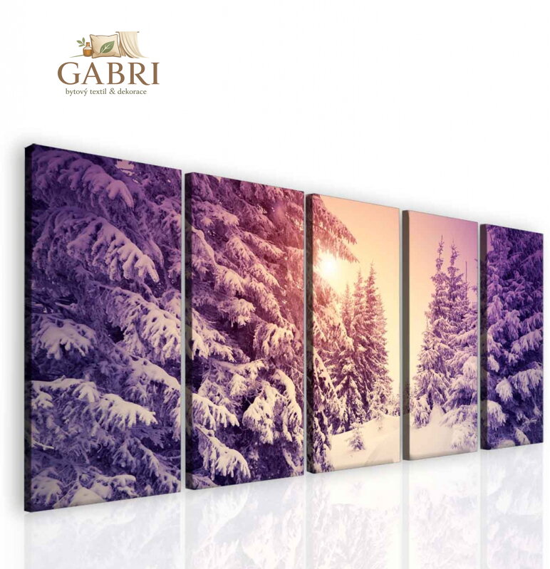 Třídílný obraz krása koření