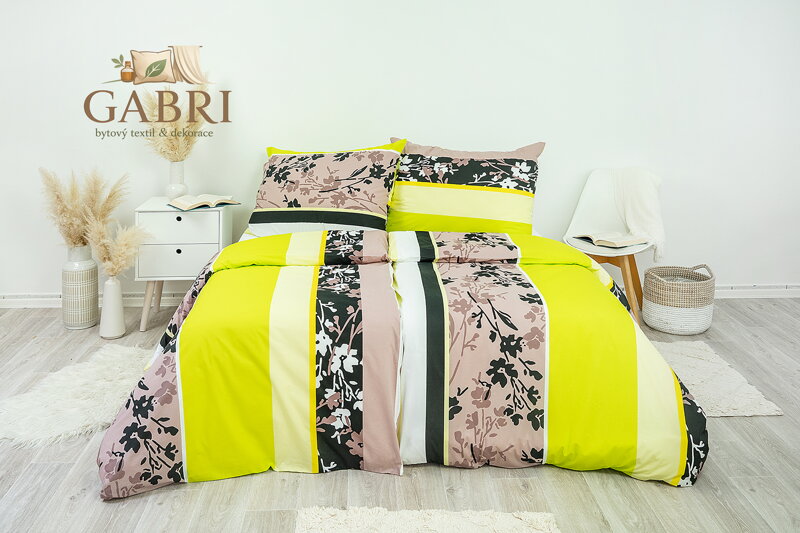 Ložní povlečení bavlněné Stanex dream (LS213), 140 x 220 + 90 x 70, Knoflíkové