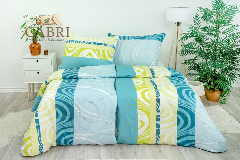 Ložní povlečení bavlněné Stanex Danielle (LS256), 140 x 220 + 90 x 70, Zip