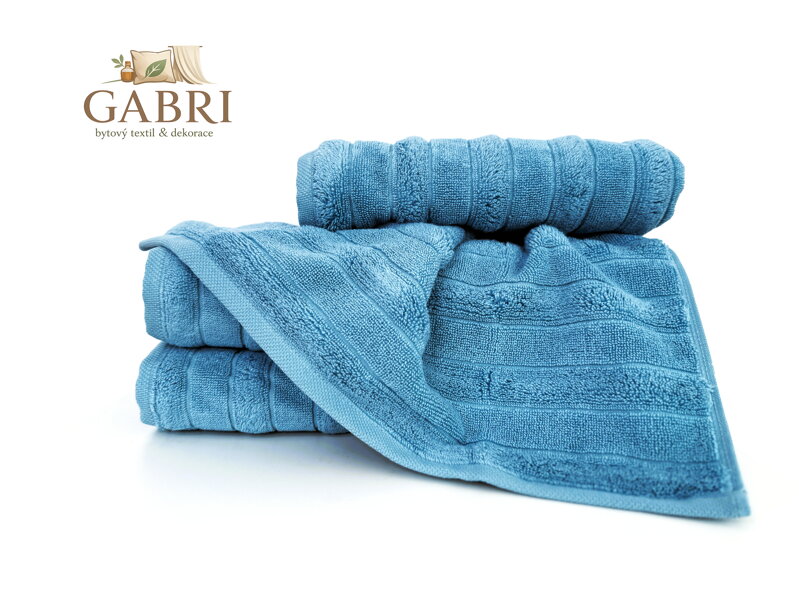 Mikrobavlna ručník Stanex - LINEA 50 x 100 LEDOVĚ MODRÁ