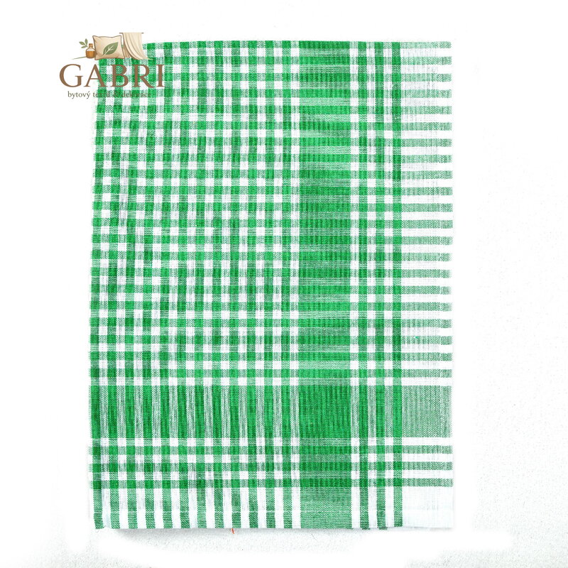 Bavlněná kuchyňská utěrka Stanex 50 x 70 cm ZELENÁ