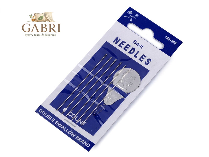 Jehly na korálky + navlékač