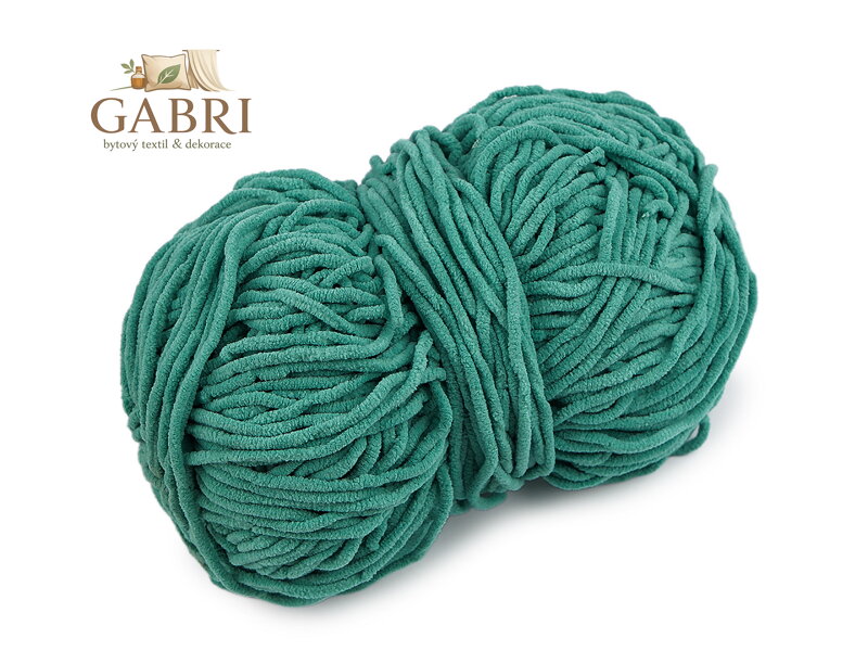 Volně ložená pletací žinylková příze Emily 100 g