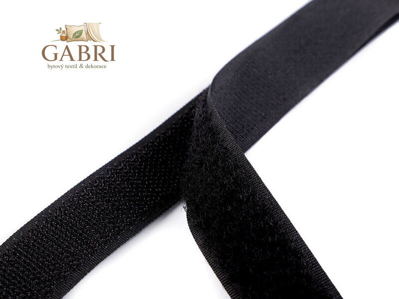 Suchý zip háček + plyš šíře 20 mm