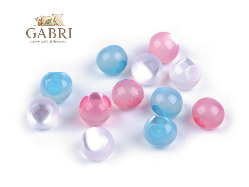 Perla k našití / knoflík kočičí oko Ø10 mm