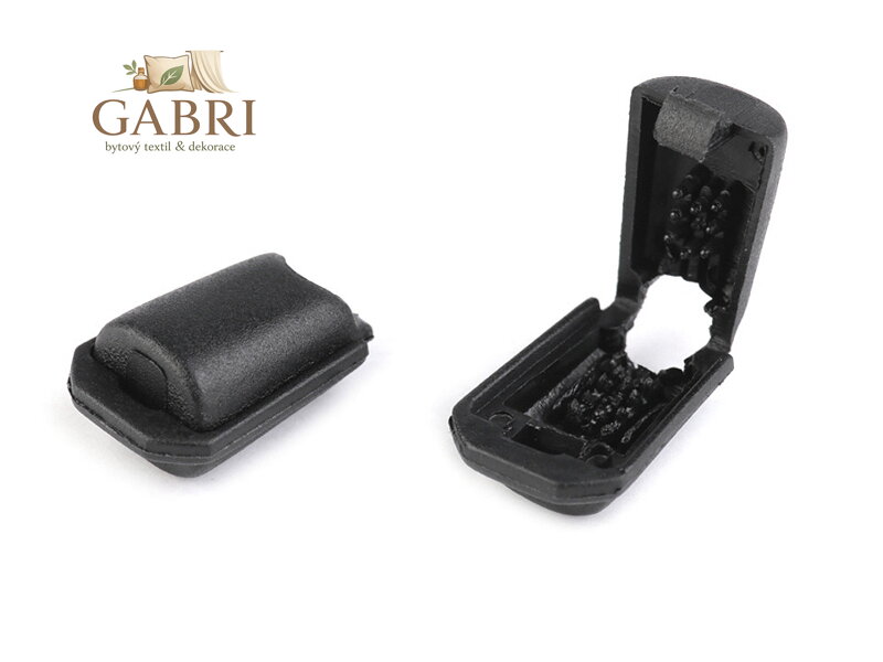 Plastová koncovka 11x16 mm zamačkávací