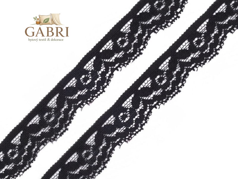 Elastická krajka šíře 20 mm