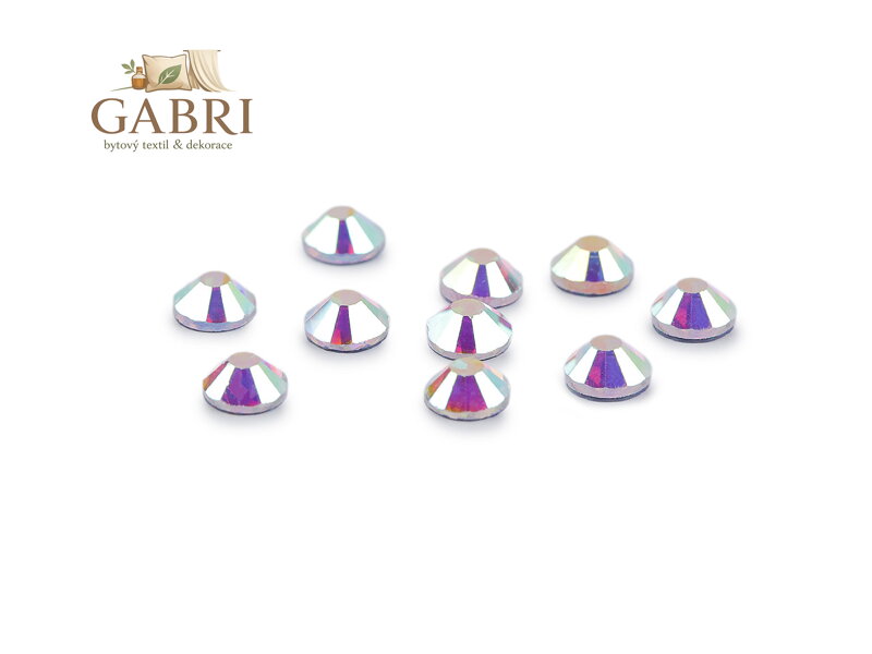 Šatonové růže hot-fix velikost SS20