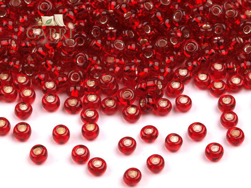 Rokajl Preciosa 8/0 - 3 mm s průtahem