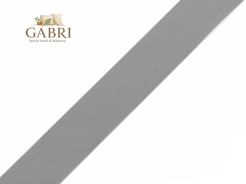 Reflexní páska šíře 20 mm našívací