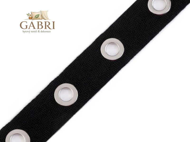 Prýmek / průchodky na stuze šíře 24 mm