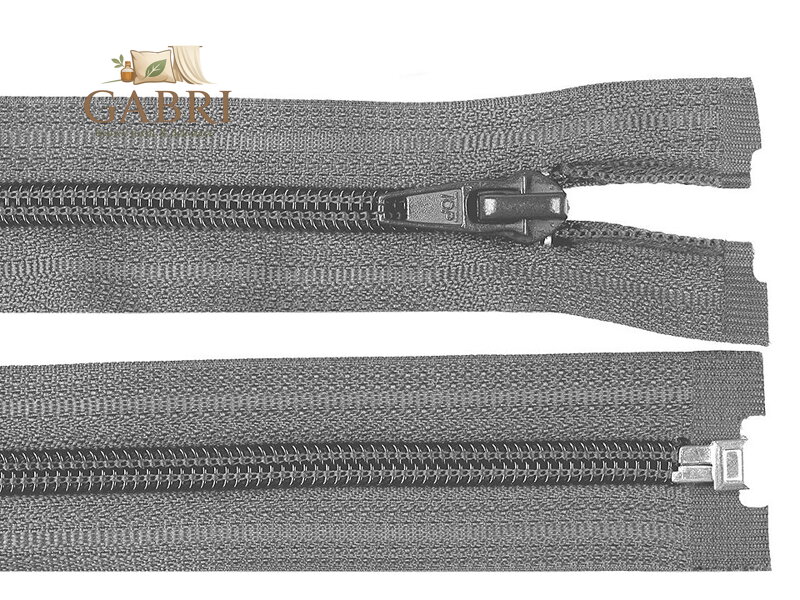 Spirálový zip šíře 5 mm délka 55 cm bundový POL