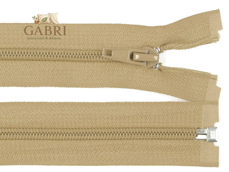 Spirálový zip šíře 5 mm délka 80 cm bundový POL