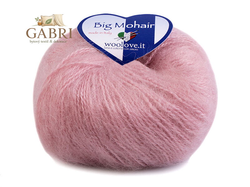 Pletací příze Big Mohair 25 g