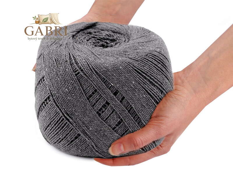 Bavlněná příze macrame 600 g