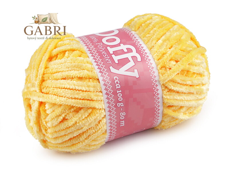 Pletací žinylková příze Doffy 100 g