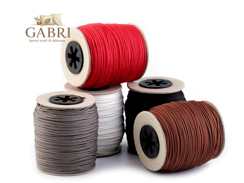 Šňůra technická žaluziová / k navlékání korálků Ø1,4 mm