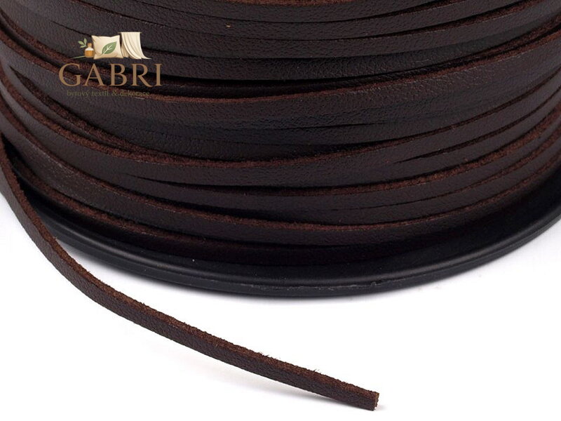 Řemínek imitace kůže šíře 2,5-3 mm